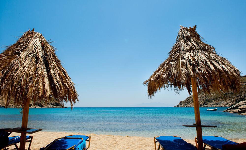 Myconian Princess Luxury Villas Kalafatis Buitenkant foto
