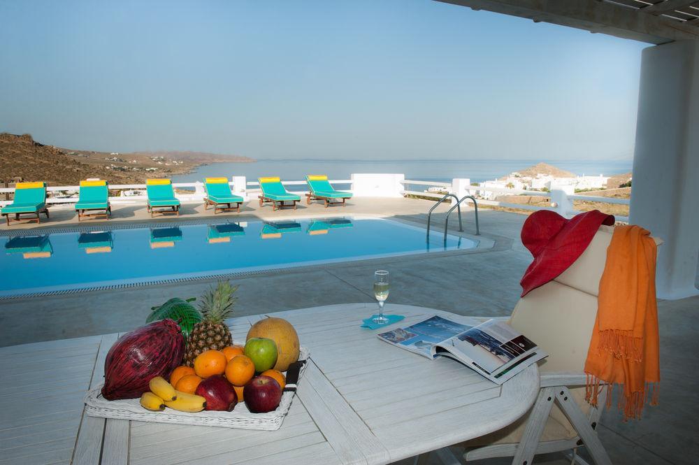 Myconian Princess Luxury Villas Kalafatis Buitenkant foto