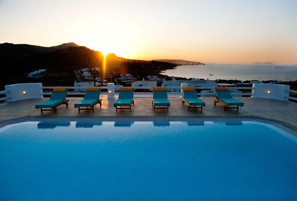 Myconian Princess Luxury Villas Kalafatis Buitenkant foto