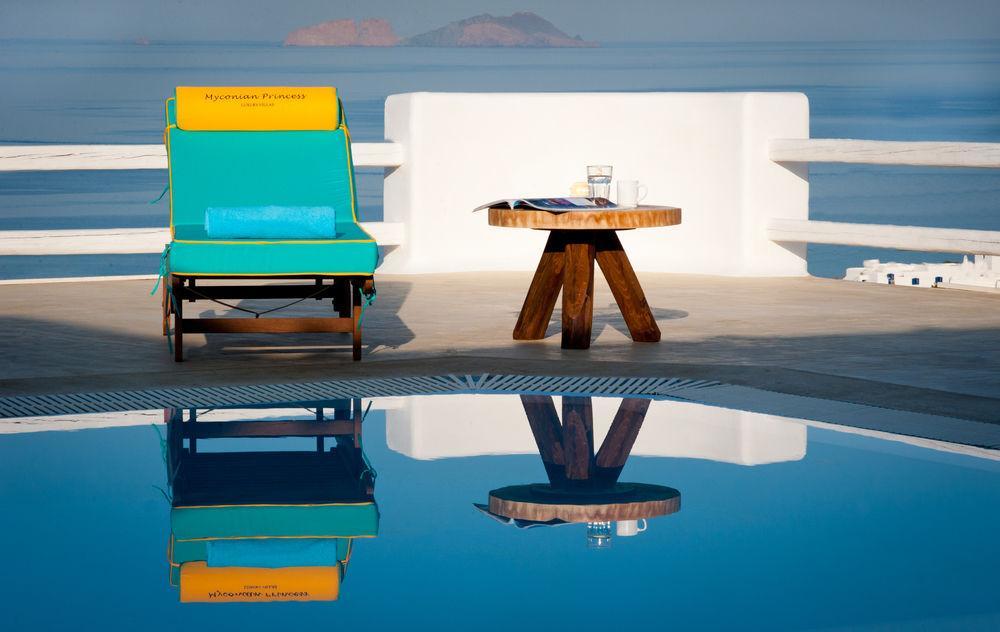 Myconian Princess Luxury Villas Kalafatis Buitenkant foto